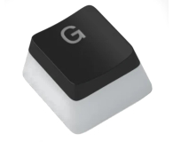 Glorious Aura Keycaps v2 - Black - 1260301 - zdjęcie 2